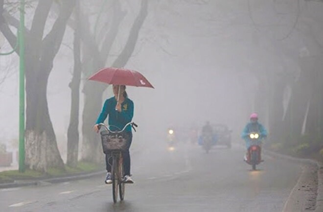 Dự báo thời tiết ngày 2/4: Đông Bắc Bộ chìm trong mưa phùn, nồm ẩm - 1