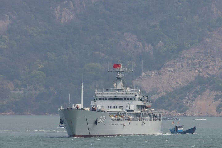 Trung Quốc bắt đầu tập trận hải quân kéo dài 3 ngày - 1