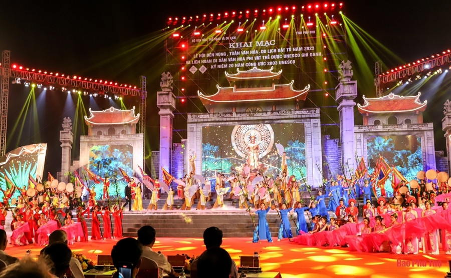 Khai mạc Lễ hội Đền Hùng, Tuần Văn hóa – Du lịch Đất Tổ năm 2023