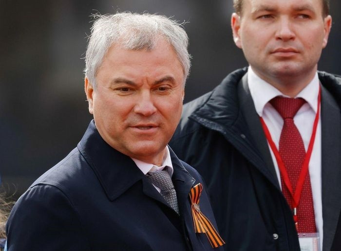 Chủ tịch Duma Quốc gia Nga Vyacheslav Volodin. Ảnh: Reuters