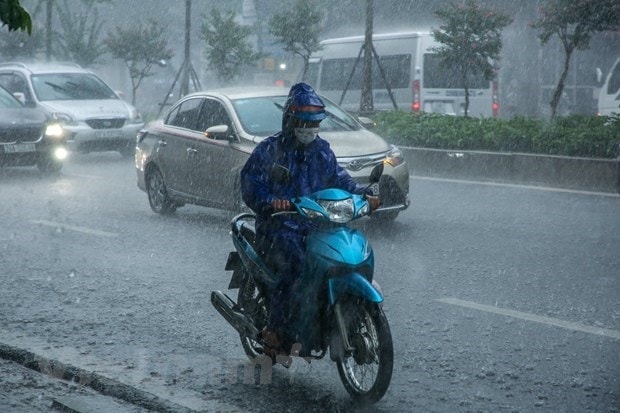 Mua dong o khu vuc Bac Bo co kha nang keo dai den ngay 16/6 hinh anh 1