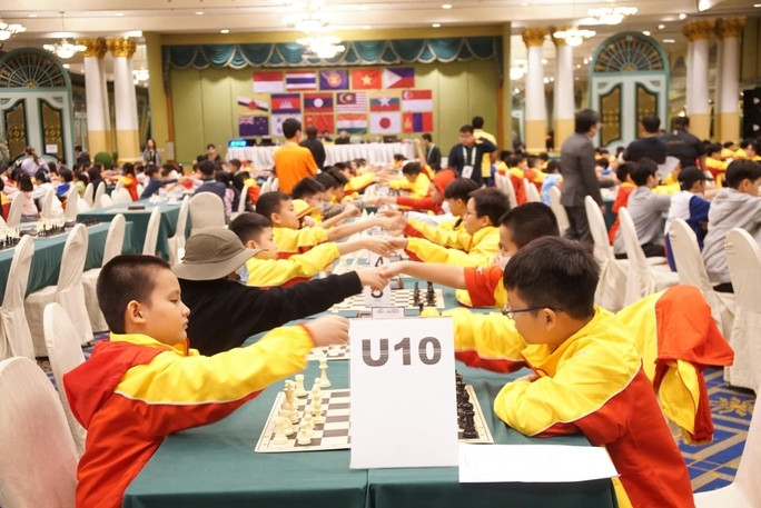 Kỳ thủ Gen Alpha Đinh Nho Kiệt giành 6 HCV cờ vua trẻ Đông Nam Á - Ảnh 1.
