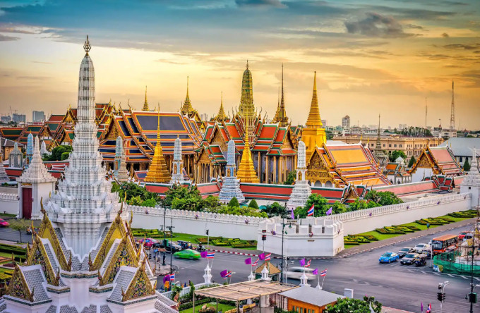 Hoàng cung Thái Lan ở Bangkok. Ảnh: Hotels