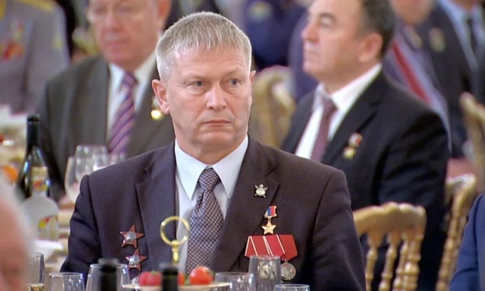 Andrei Troshev dự một bữa tiệc chiêu đãi tại Điện Kremlin hồi tháng 12/2016. Ảnh: Reuters