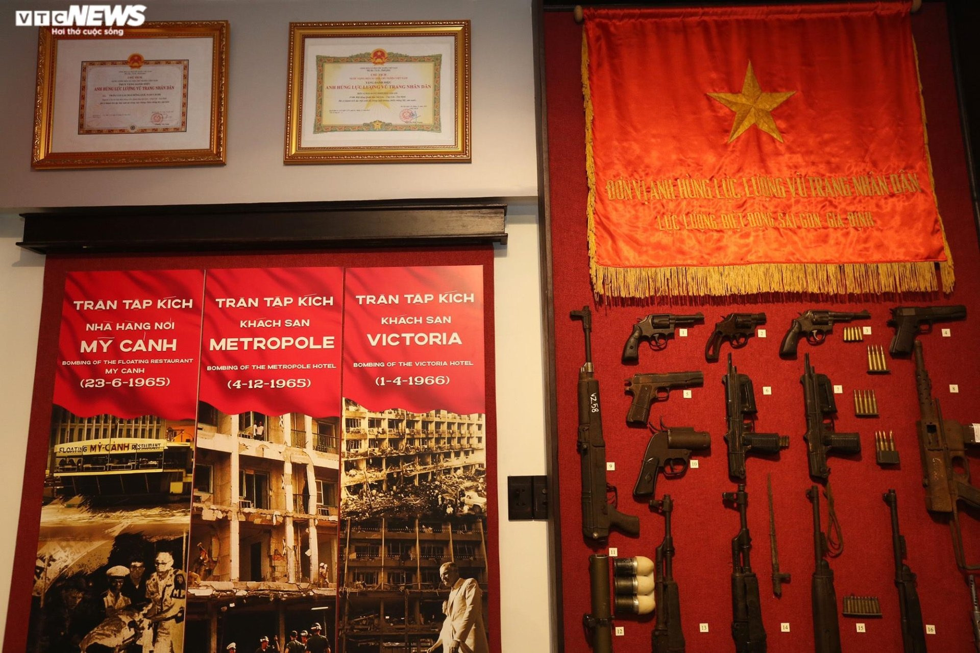 Ngắm hiện vật ở bảo tàng đầu tiên về lực lượng Biệt động Sài Gòn - Gia Định - 10