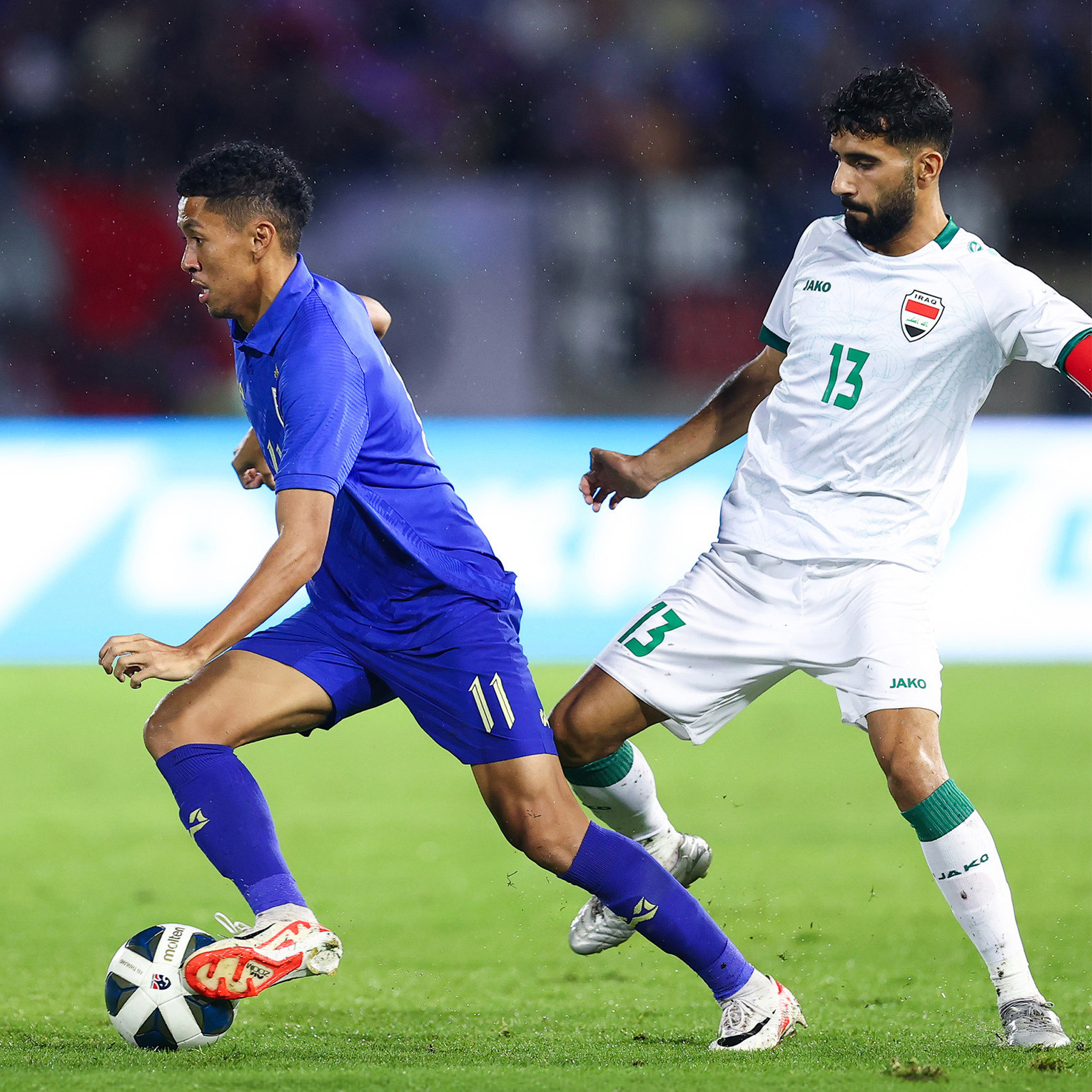 Đội tuyển Thái Lan gặp nhiều khó khăn trước Iraq ở chung kết King's Cup 2023.
