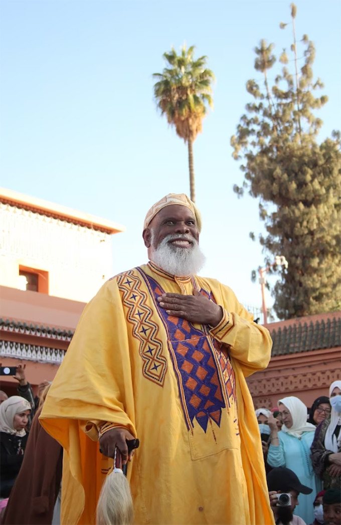 Baba C, một người kể chuyện cổ xưa khác tại Marrakesh. Ảnh: Lonely Planet