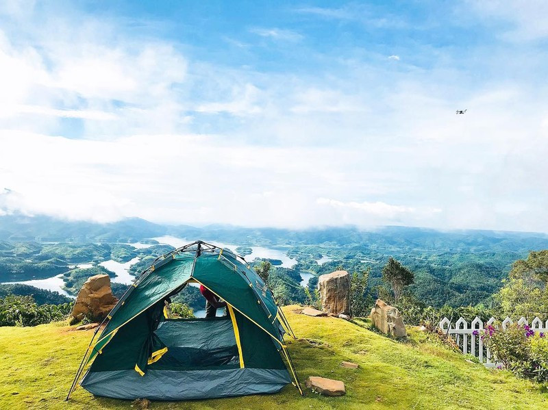 Trai nghiem camping, thuong canh dai ngan Tay Nguyen-Hinh-2