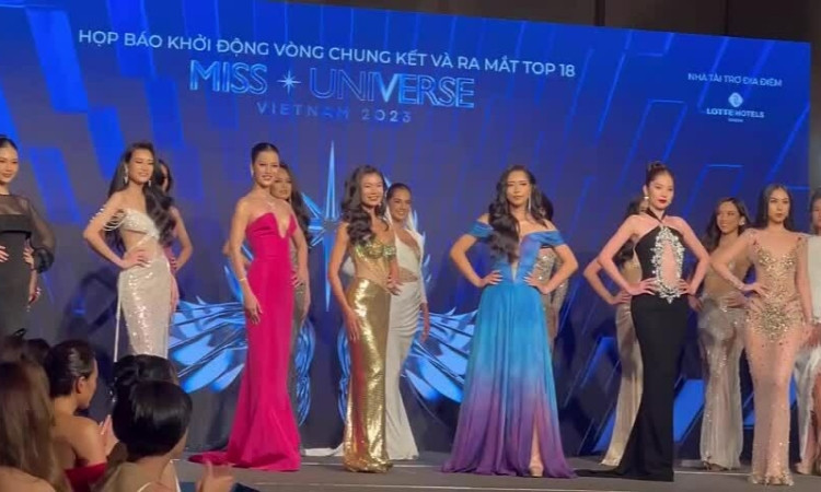 Top 18 Miss Universe Vietnam 2023 ra mắt