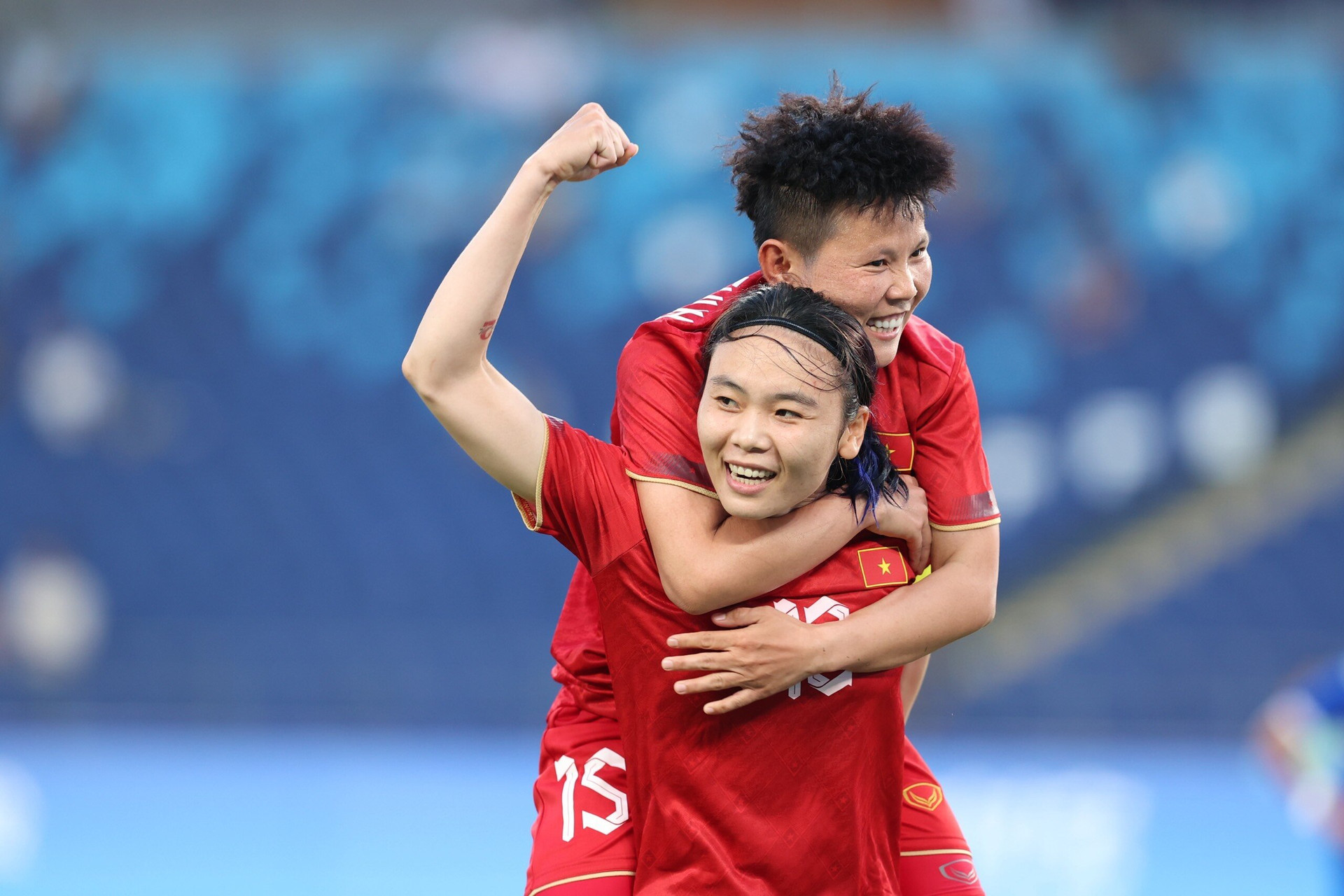Đội tuyển nữ Việt Nam đánh bại Bangladesh.