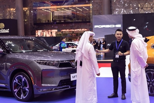 VinFast showcases four electric vehicle models at Geneva International Motor Show hinh anh 1