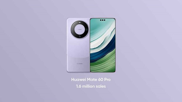 Huawei ban 1,6 trieu chiec dien thoai Mate 60 Pro chi trong 6 tuan hinh anh 1