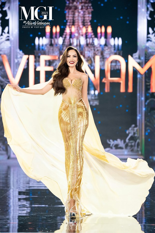 Thi sinh Miss Grand International 2023 an tuong tren san khau Ban ket hinh anh 4