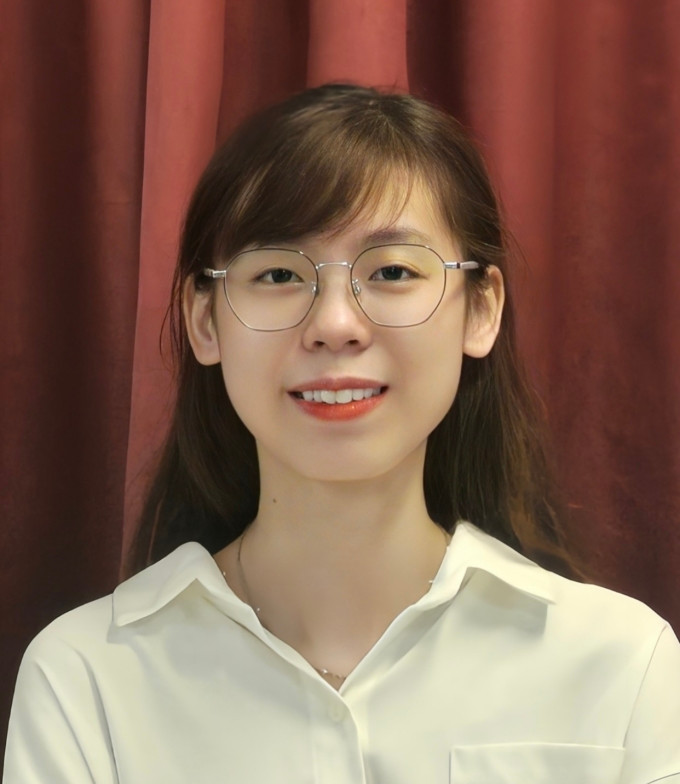 Hoàng Thị Quỳnh Nga, 20 tuổi, quê Thái Bình, là một trong 20 nữ sinh giành giải Nữ sinh Khoa học Công nghệ Việt Nam 2023. Ảnh: Nhân vật cung cấp