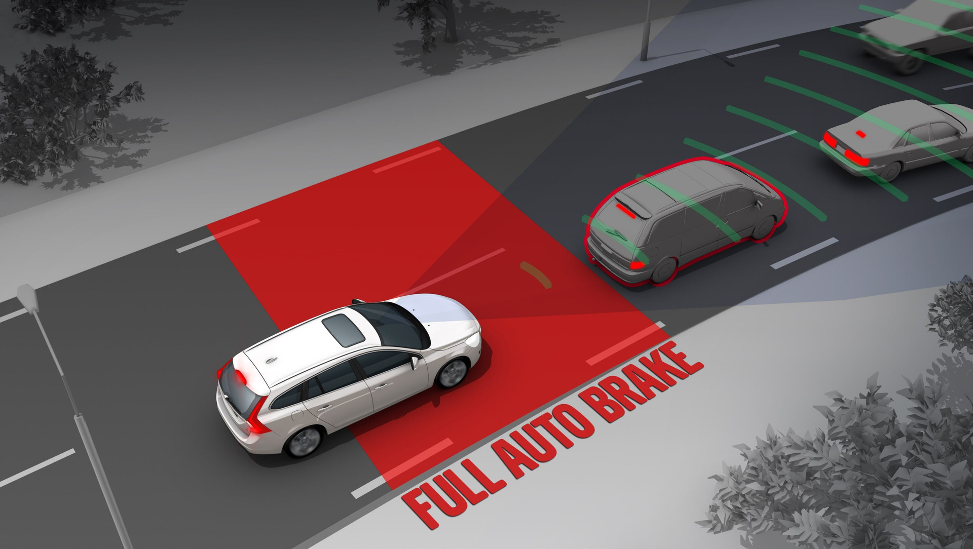 Hệ thống phanh tự động khẩn cấp là một công cụ hỗ trợ lái xe an toàn hơn, nhưng tài xế vẫn đóng vai trò quan trọng trong việc duy trì an toàn giao thông. (Ảnh: CarsGuide)