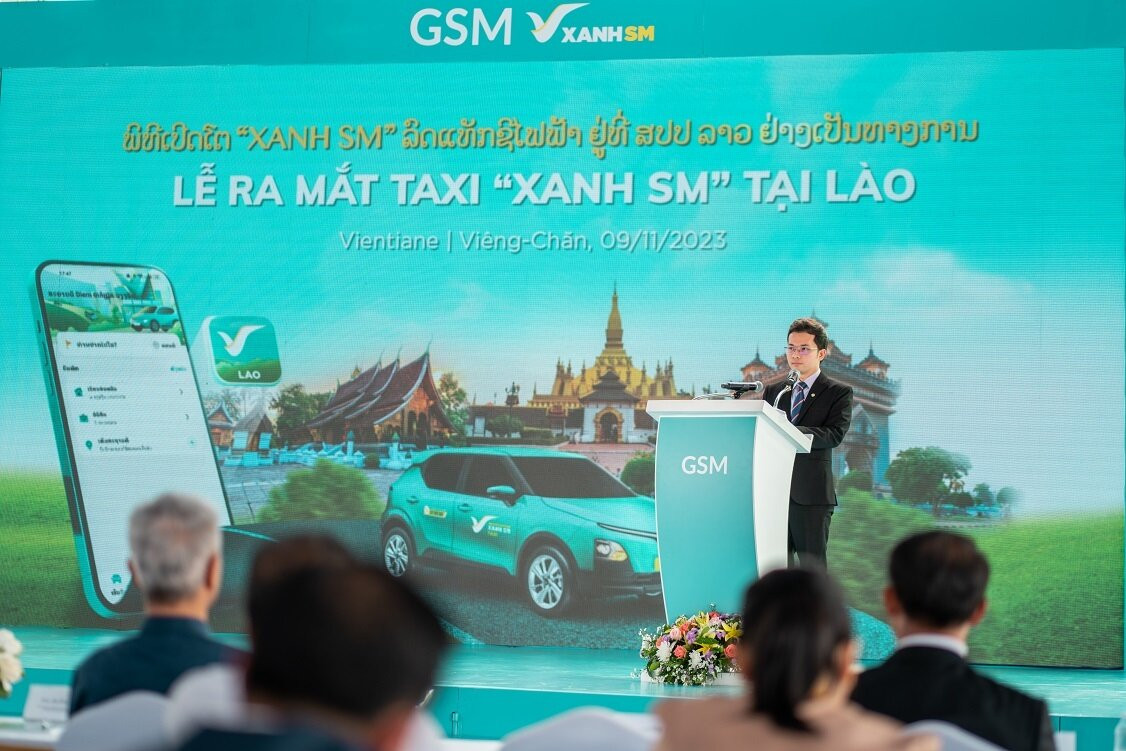 Ông Nguyễn Văn Thanh - Tổng Giám đốc công ty GSM toàn cầu phát biểu tại sự kiện.