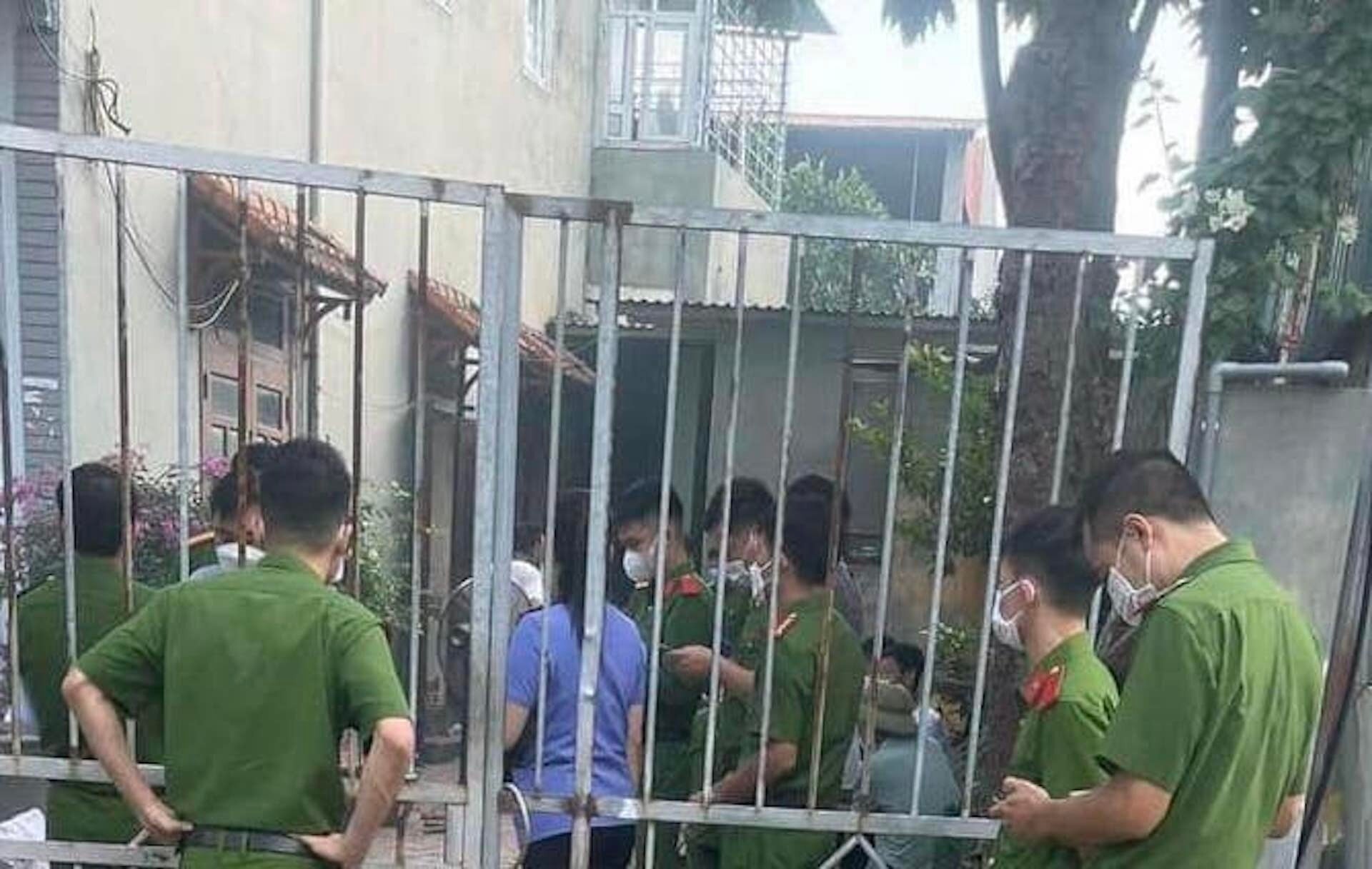 Hiện trường vụ án.