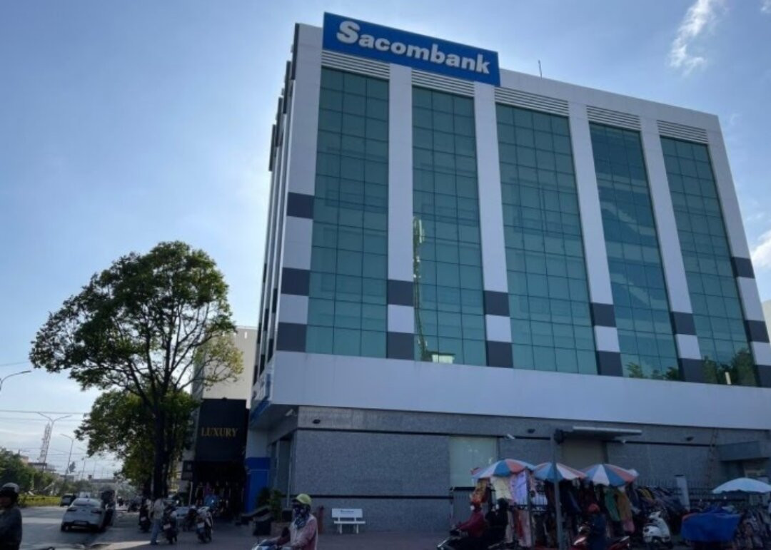 Phòng giao dịch ngân hàng Cam Ranh (Khánh Hòa) - nơi có 5 cựu cán bộ, nhân viên bị đề nghị truy tố