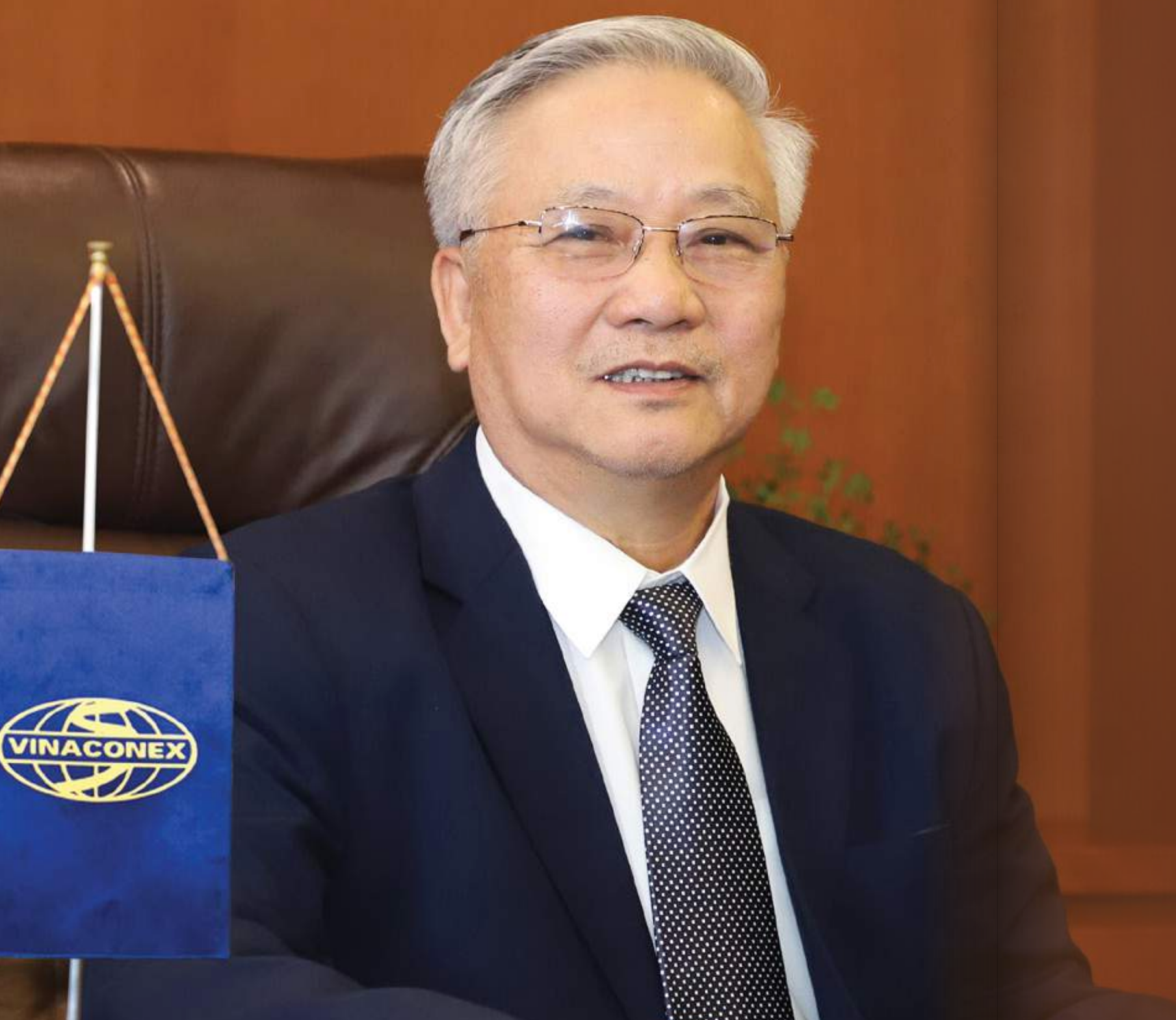 Ông Đào Ngọc Thanh - chủ tịch Vinaconex - Ảnh: BCTN Vinaconex 2022