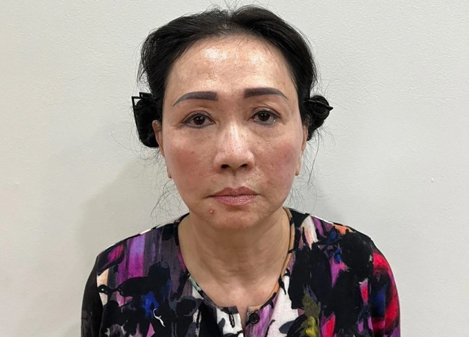 Bà Trương Mỹ Lan lúc bị bắt. Ảnh: Bộ Công an