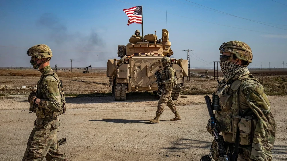 Binh sỹ Mỹ tại Syria. (Nguồn: Getty Images)