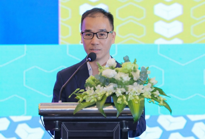 Ông Đặng Anh Dũng, Phó tổng giám đốc Lazada Việt Nam phát biểu tại diễn đàn, ngày 21/11. Ảnh: Bộ Công Thương