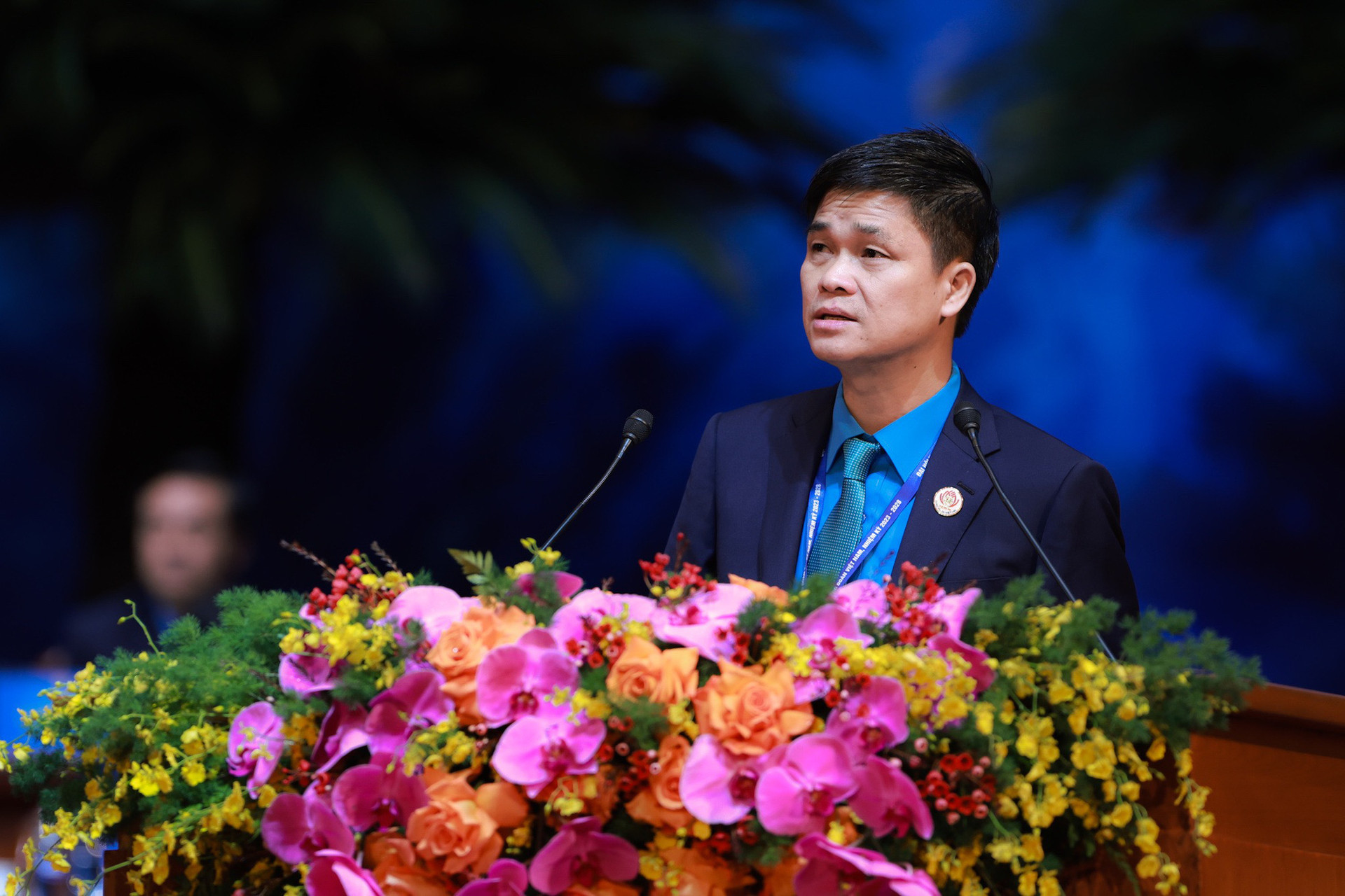 Ông Ngọ Duy Hiểu, phó chủ tịch Tổng liên đoàn Lao động Việt Nam - Ảnh: HẢI NGUYỄN
