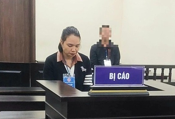 Bị cáo Nguyễn Thị Loan tại tòa, ngày 8/12. Ảnh: Danh Lam