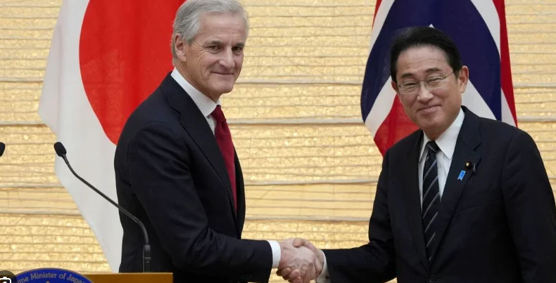 日本とノルウェーは二国間関係を戦略的パートナーシップに格上げすることで合意した
