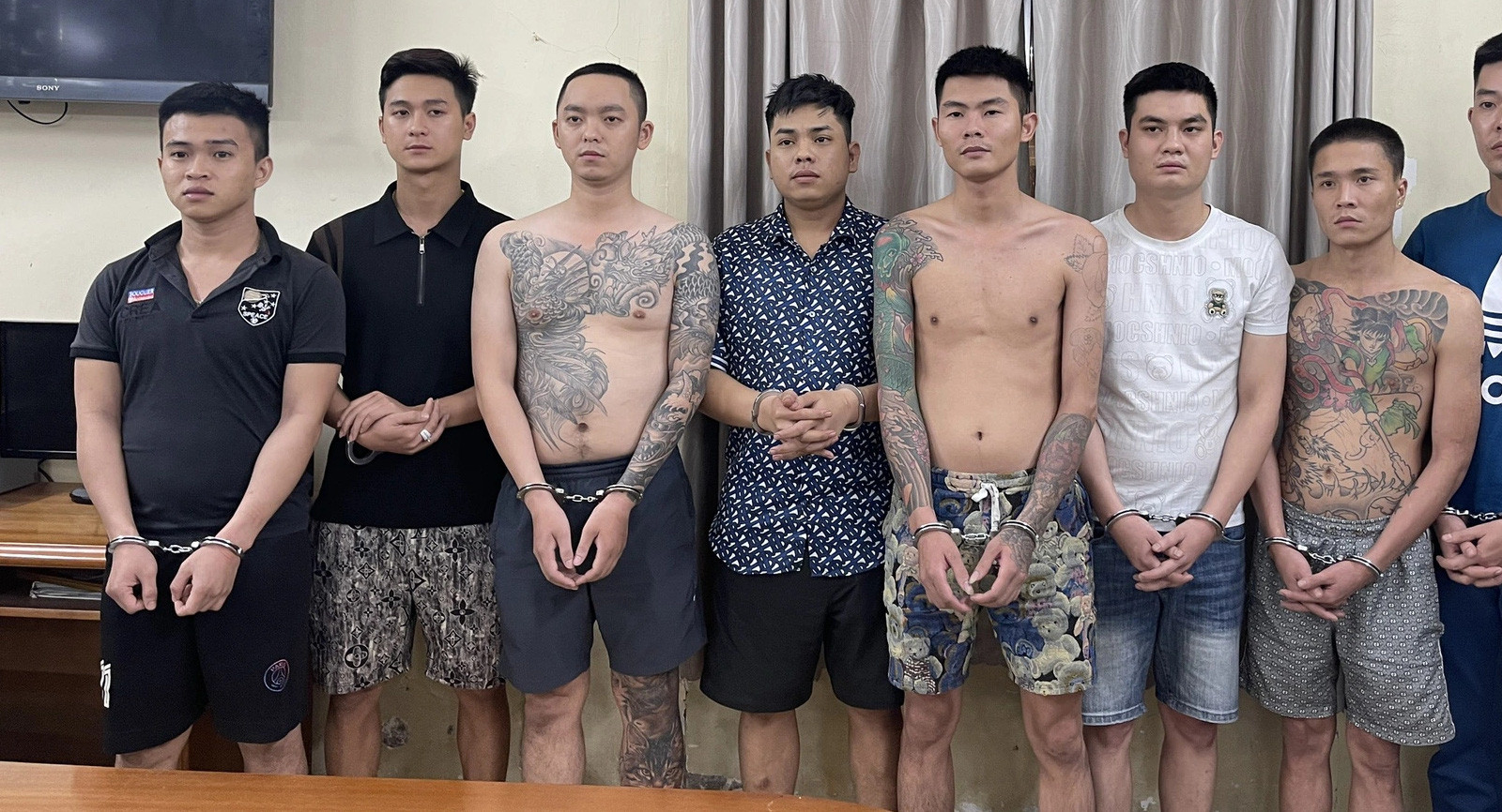 Nhóm của Nguyễn Kim Kỳ bị bắt - Ảnh: Công an cung cấp