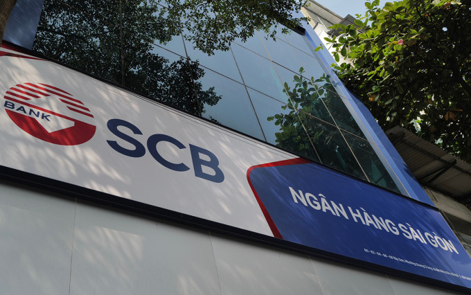 Một chi nhánh của Ngân hàng SCB ở Hà Nội. Ảnh: Ngọc Thành