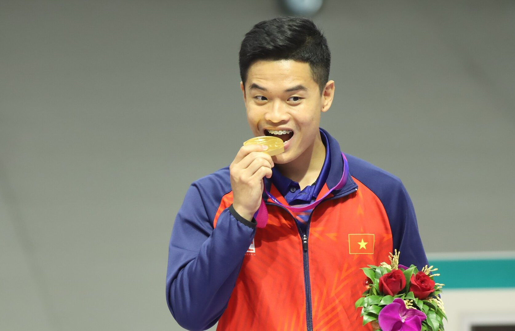 Phạm Quang Huy giành giải thưởng vận động viên tiêu biểu toàn quốc 2023.