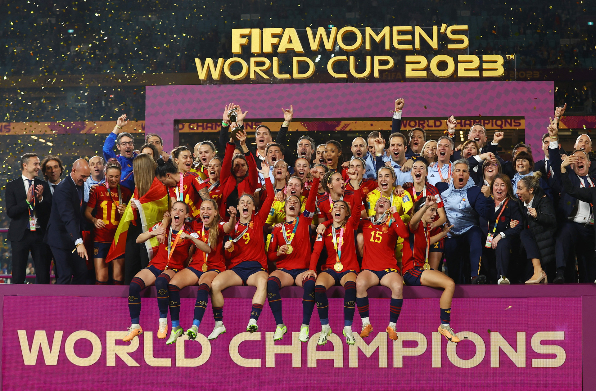 Tây Ban Nha vô địch World Cup nữ 2023 - Ảnh: REUTERS