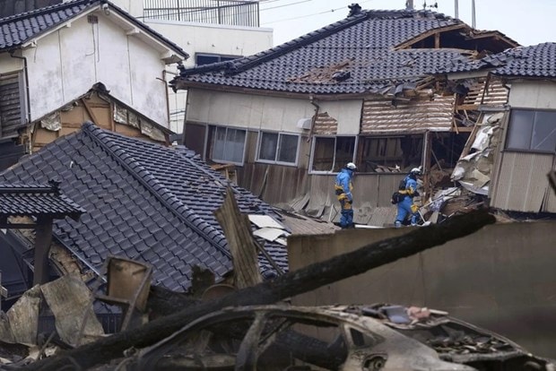 No casualties among Vietnamese citizens in Japan due to earthquake recorded: Embassy hinh anh 1