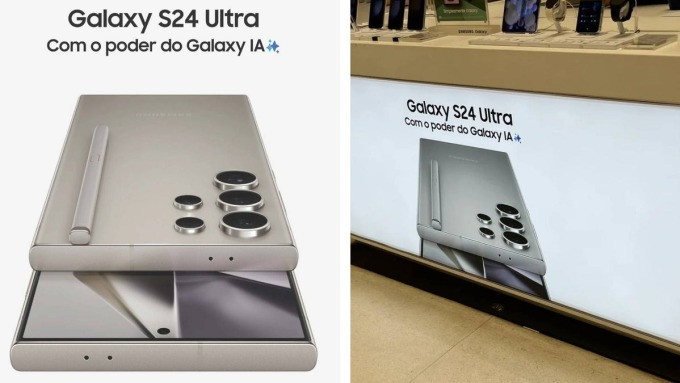 Áp phích quảng cáo được cho là của Galaxy S24 UItra. Ảnh: X/sondesix