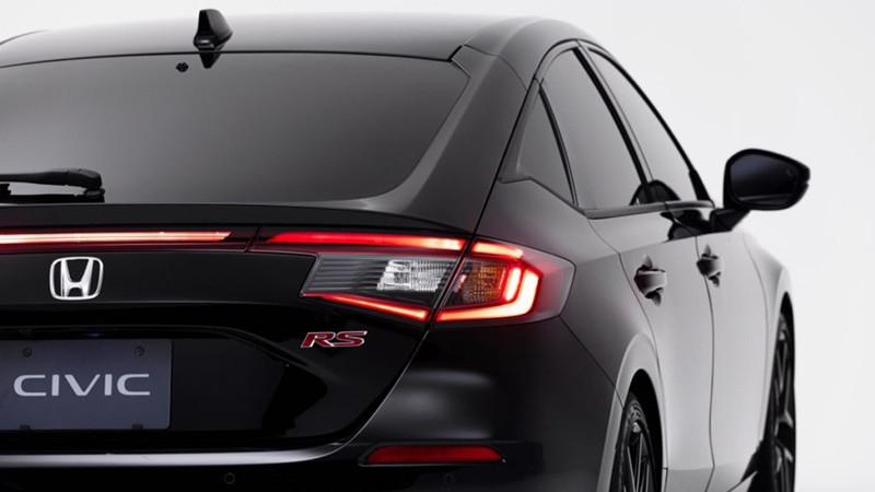 'Bản nháp' Honda Civic RS 2024 ra mắt tại triển lãm xe độ: Cản trước hầm hố hơn, định vị dưới Type R- Ảnh 6.