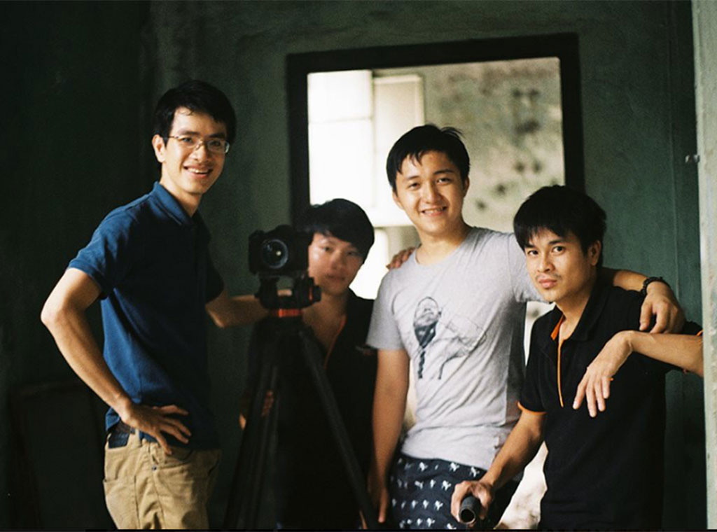 Đạo diễn Phạm Ngọc Lân (bìa trái) vẫn âm thầm, bền bỉ với phim độc lập trong hơn nửa thập kỷ qua - Ảnh: NVCC