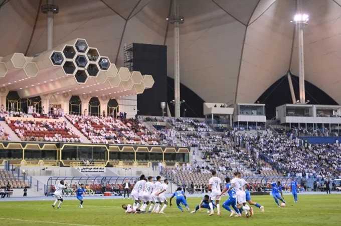 Saudi Pro League thường xuyên có những trận đấu heo hút khán giả