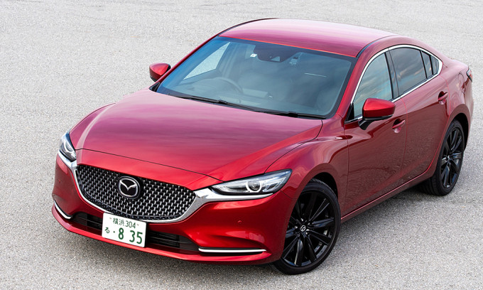 Mazda6 thế hệ hiện hành tại Nhật Bản. Ảnh: GQ