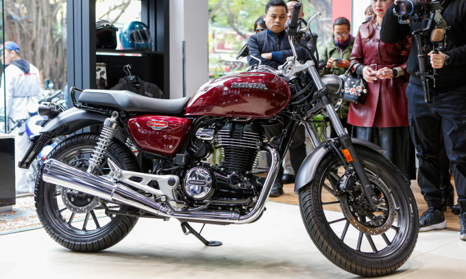 Honda CB350 Hness ra mắt tại Hà Nội ngày 24/1/2024. Ảnh: Lương Dũng