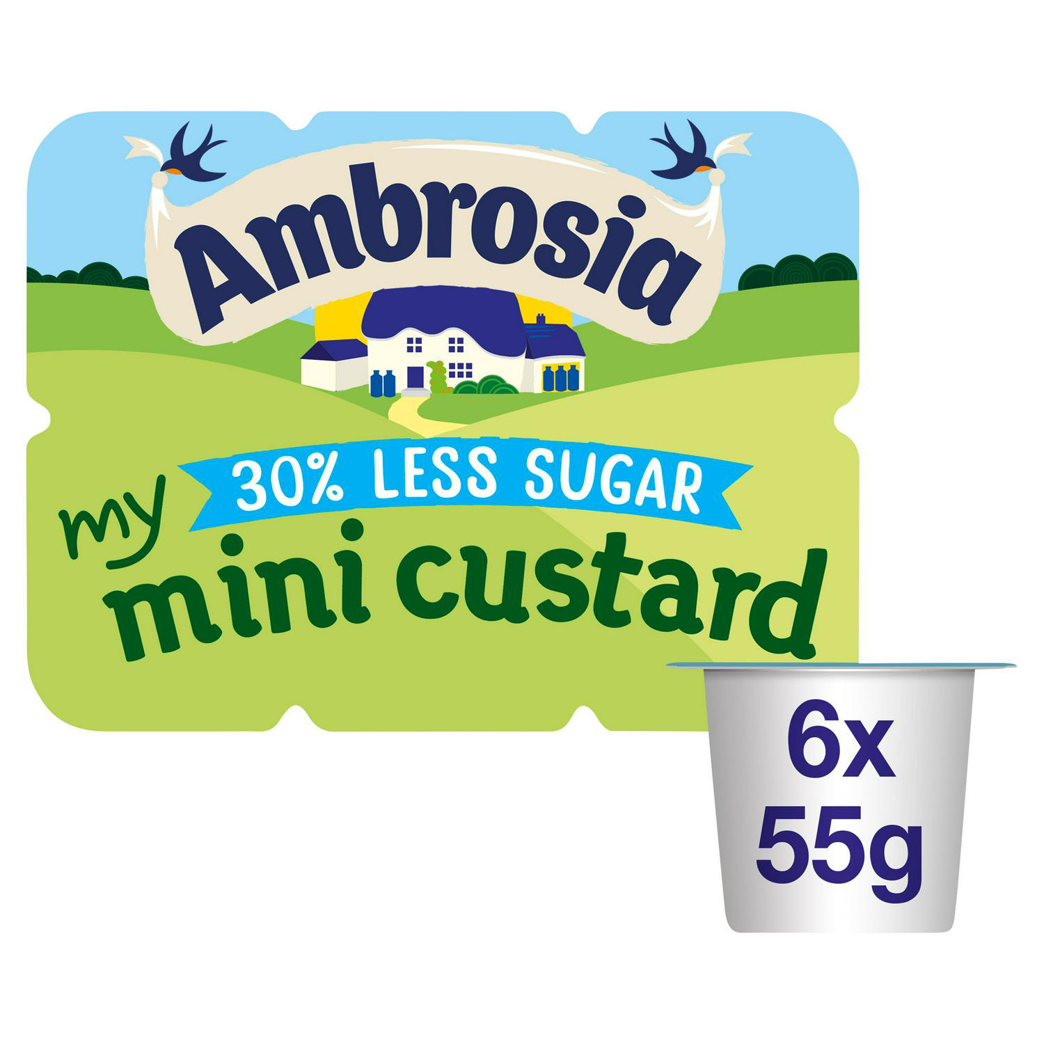 Sản phẩm váng sữa Ambrosia My Mini 30% Less Sugar Custard Pots có hạn sử dụng từ tháng 4 đến tháng 10-2024 bị thu hồi