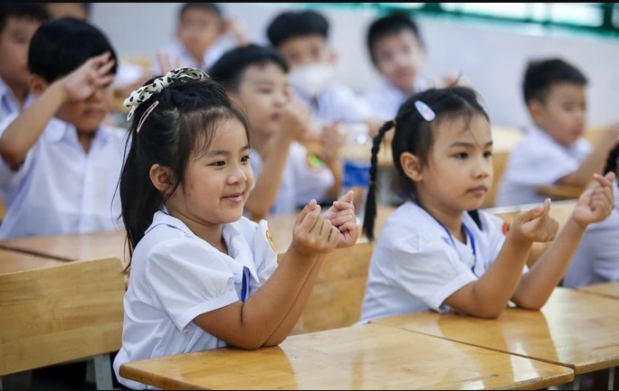 Các trường tiểu học tư hot ở Hà Nội thông báo tuyển sinh lớp 1 năm 2024. (Ảnh minh họa).