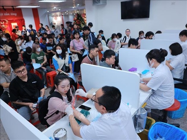 Biggest spring blood donation festival kicks off hinh anh 1