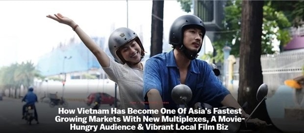 Vietnam - one of Asia’s fastest growing cinema markets: US news site hinh anh 1