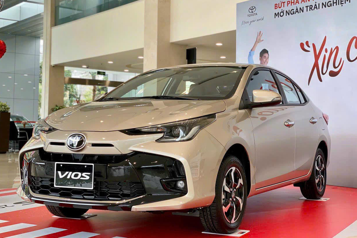 Giá mới được kỳ vọng giúp Toyota Vios lấy lại ngôi vua doanh số - Ảnh: Đại lý Toyota/Facebook