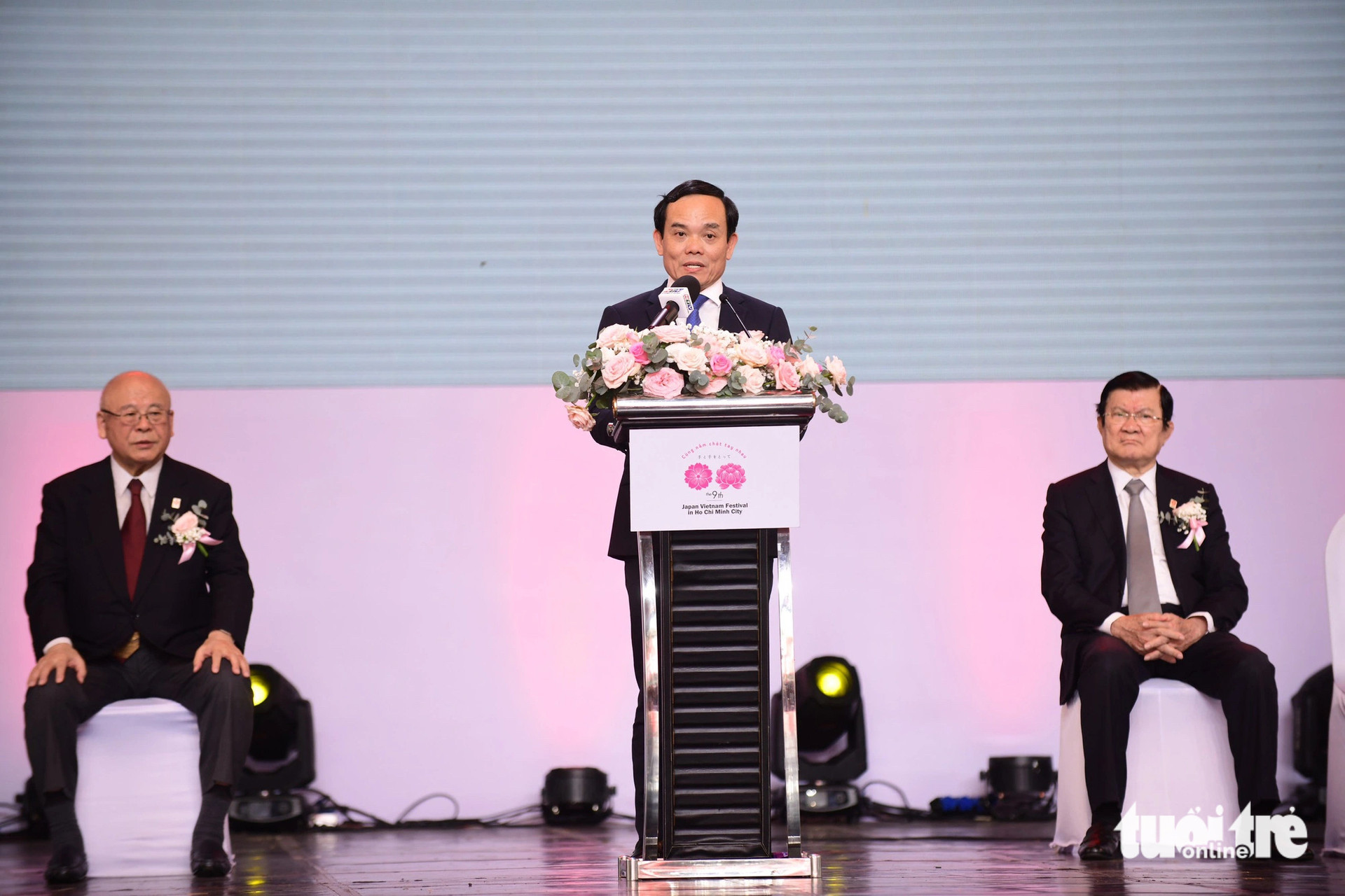 Phó thủ tướng Chính phủ Trần Lưu Quang phát biểu - Ảnh: QUANG ĐỊNH