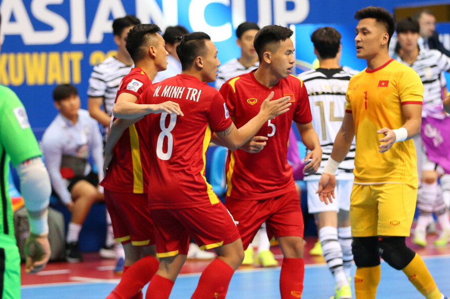 Futsal Việt Nam tự tin hướng đến việc lần thứ 3 giành vé dự World Cup futsal - Ảnh: VFF