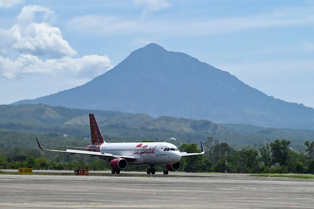Một chiếc máy bay của Hãng hàng không nội địa Indonesia Batik Air - Ảnh: BUSINESS INSIDER