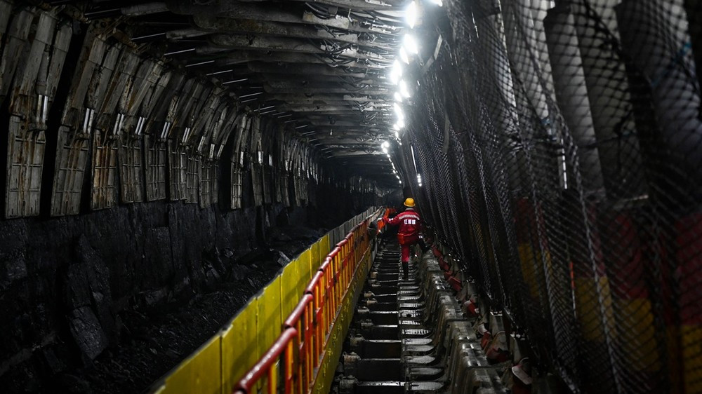 Bên trong một mỏ than ở Trung Quốc. (Nguồn: AFP/Getty Images)