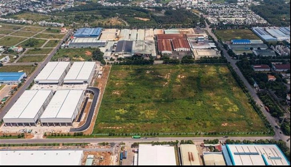 Đất công nghiệp trong Khu công nghiệp Tân Đông Hiệp B, thành phố Dĩ An, tỉnh Bình Dương. (Ảnh: Hồng Đạt/TTXVN)